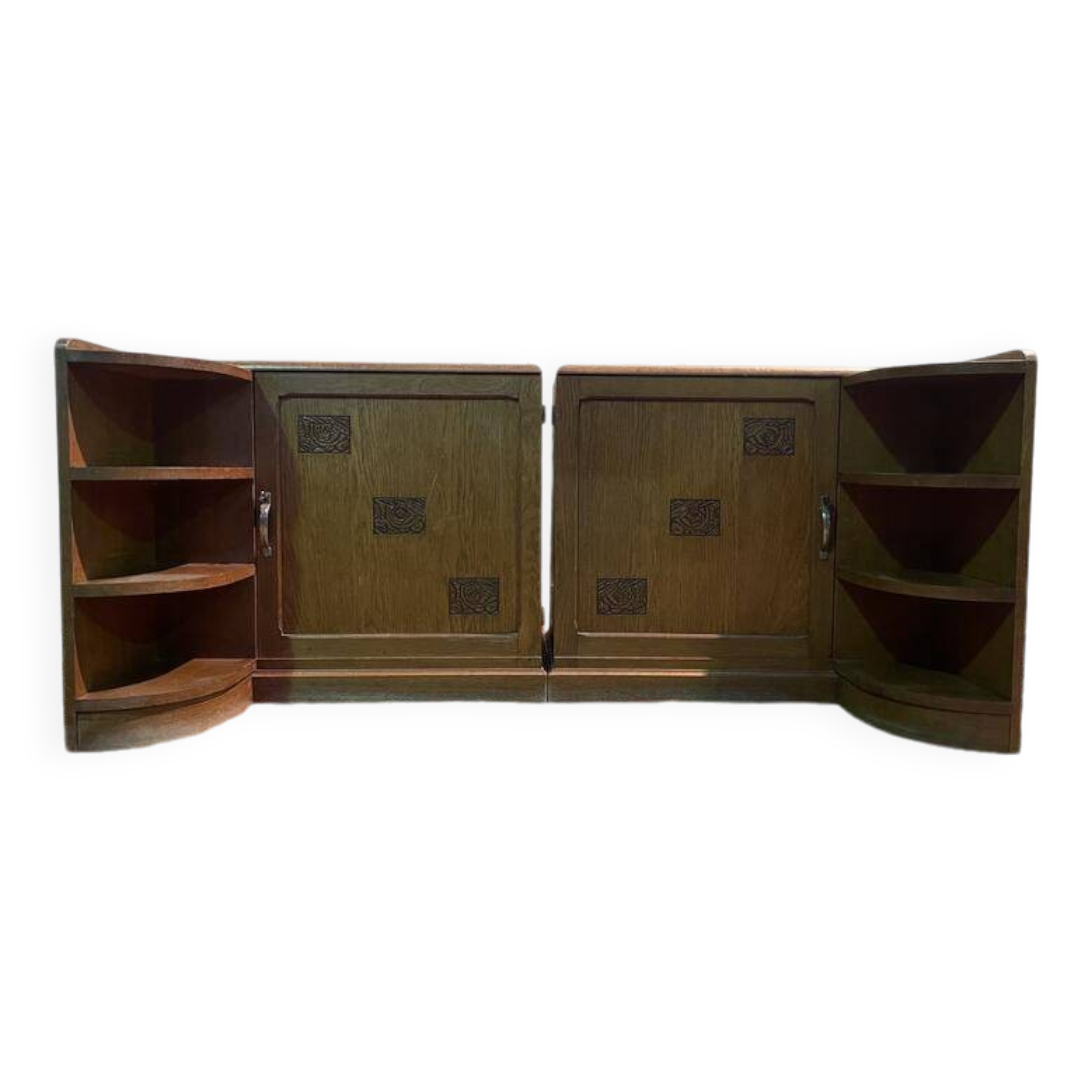 Pair of Art Deco bedside tables