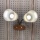 Grande applique double "design 1950".