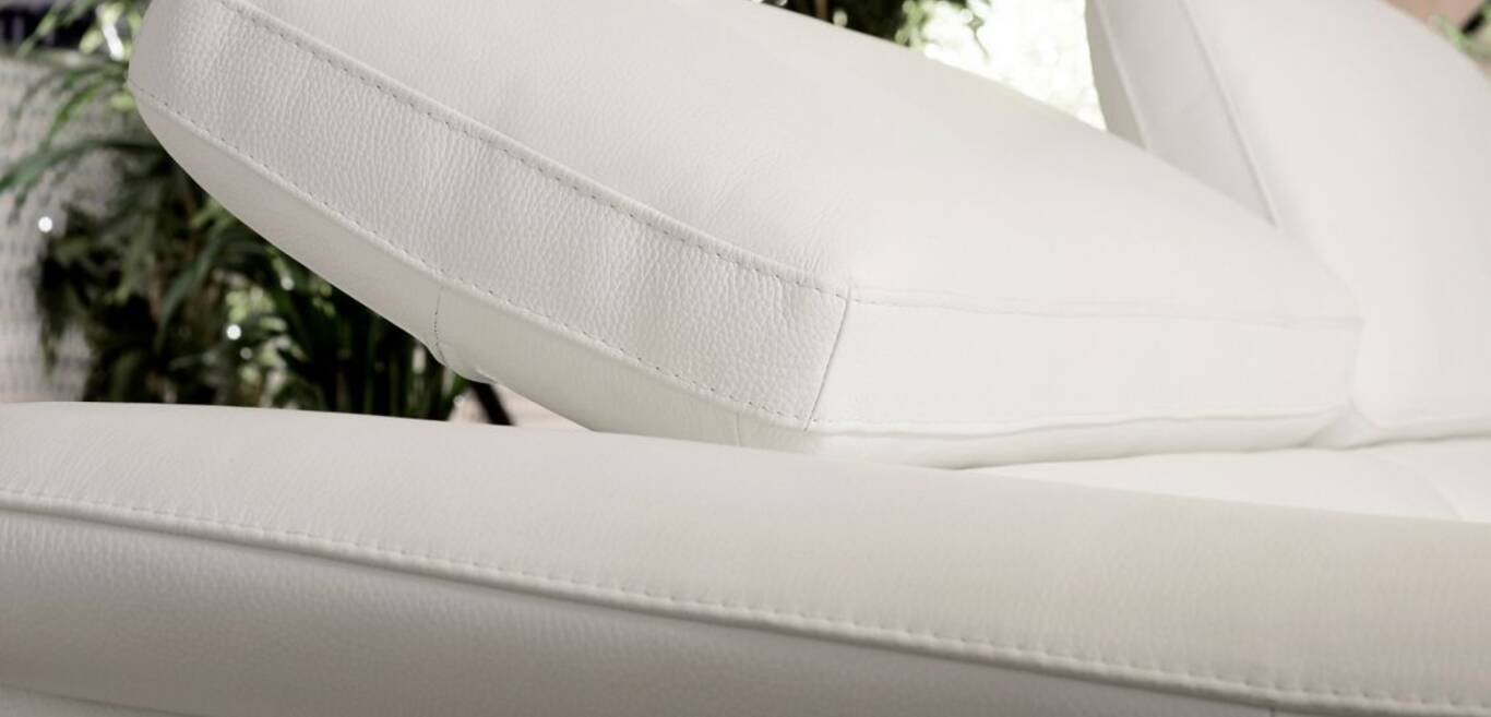 CANAPÉ-LIT COUCHAGE 140 CM 100% CUIR
