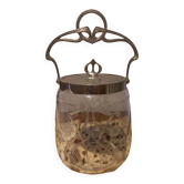 Art Nouveau Ice Bucket Hanse ES Silver Metal Lid