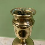 Pair of 19th-century Empire candlesticks | Candelabra | Beaded friezes