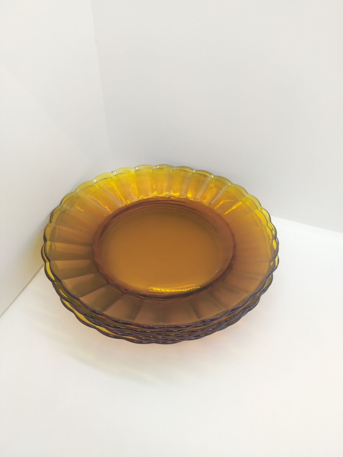 Duralex vintage dessert plates