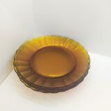 Duralex vintage dessert plates