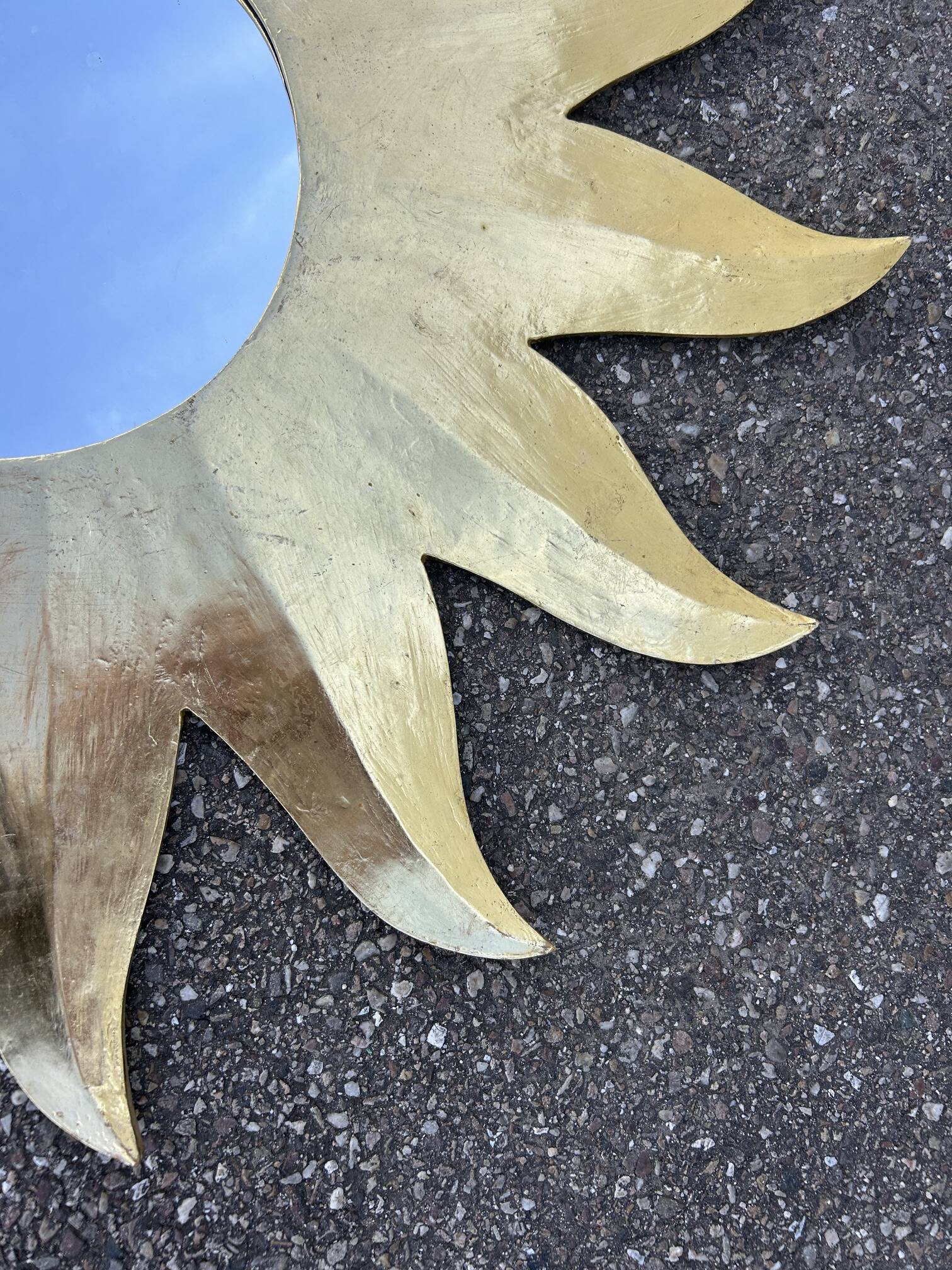 large sun mirror 80cm