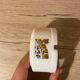 Vintage white Suze ashtray