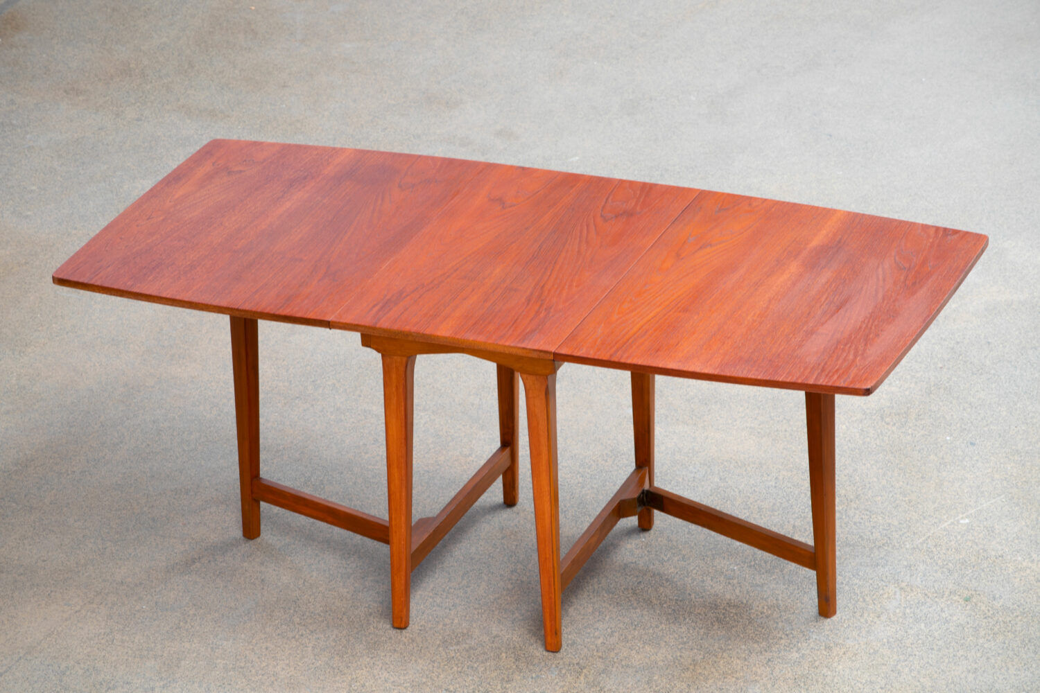 Scandinavian vintage folding table 1960
