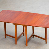 Table scandinave vintage pliante 1960