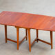 Table scandinave vintage pliante 1960