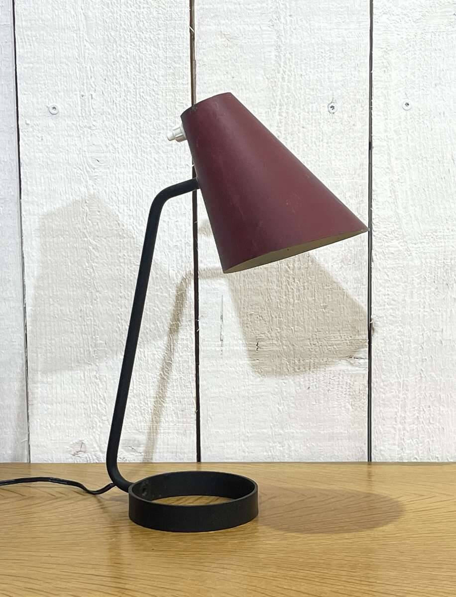 1950s desk lamp by Jacques Biny (1913-1976)