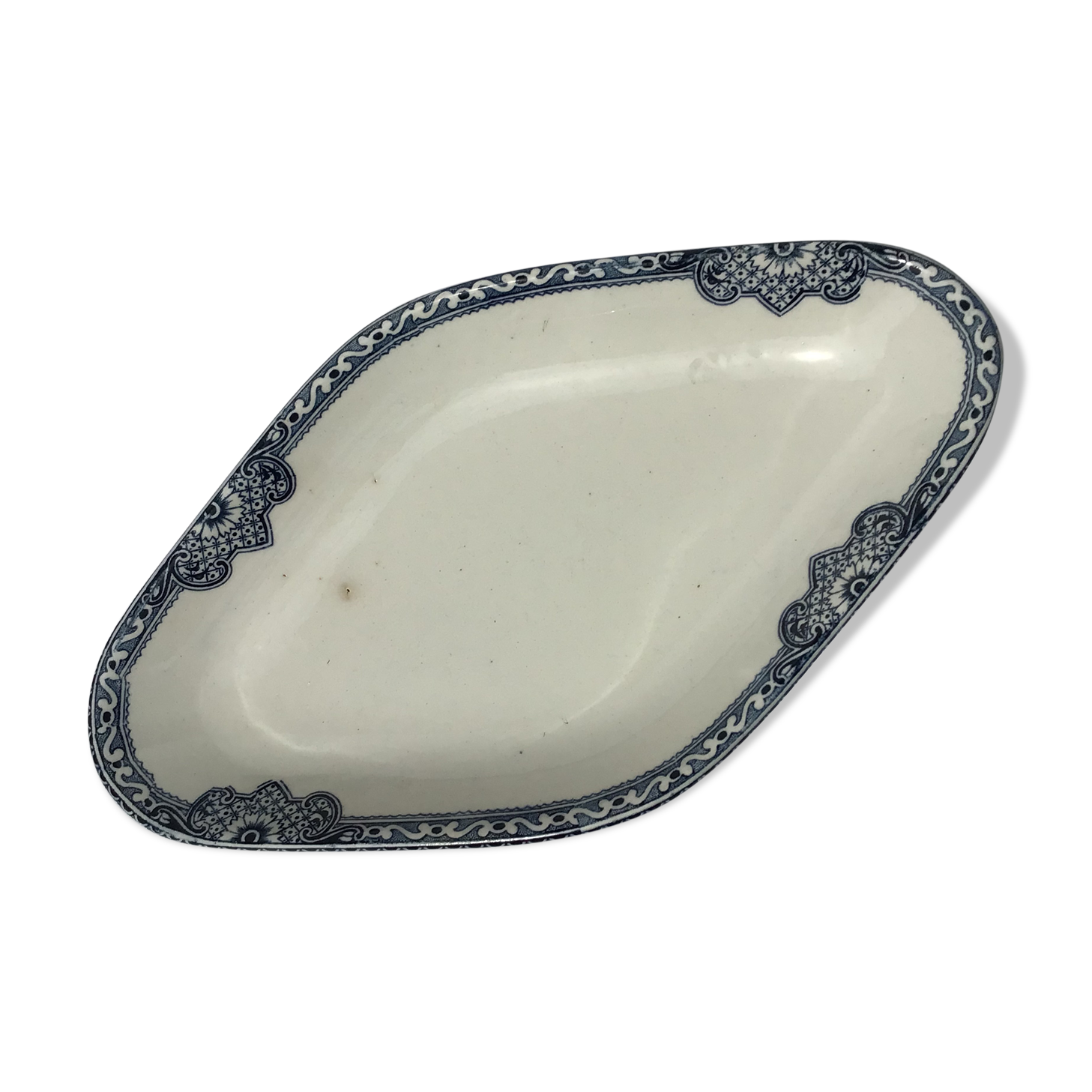 Ramequin Terre de Fer Salins Jumièges bleu marine