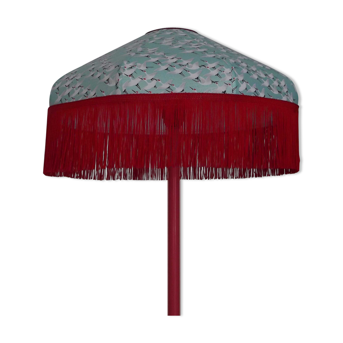 Retro lampshade in Japanese paper