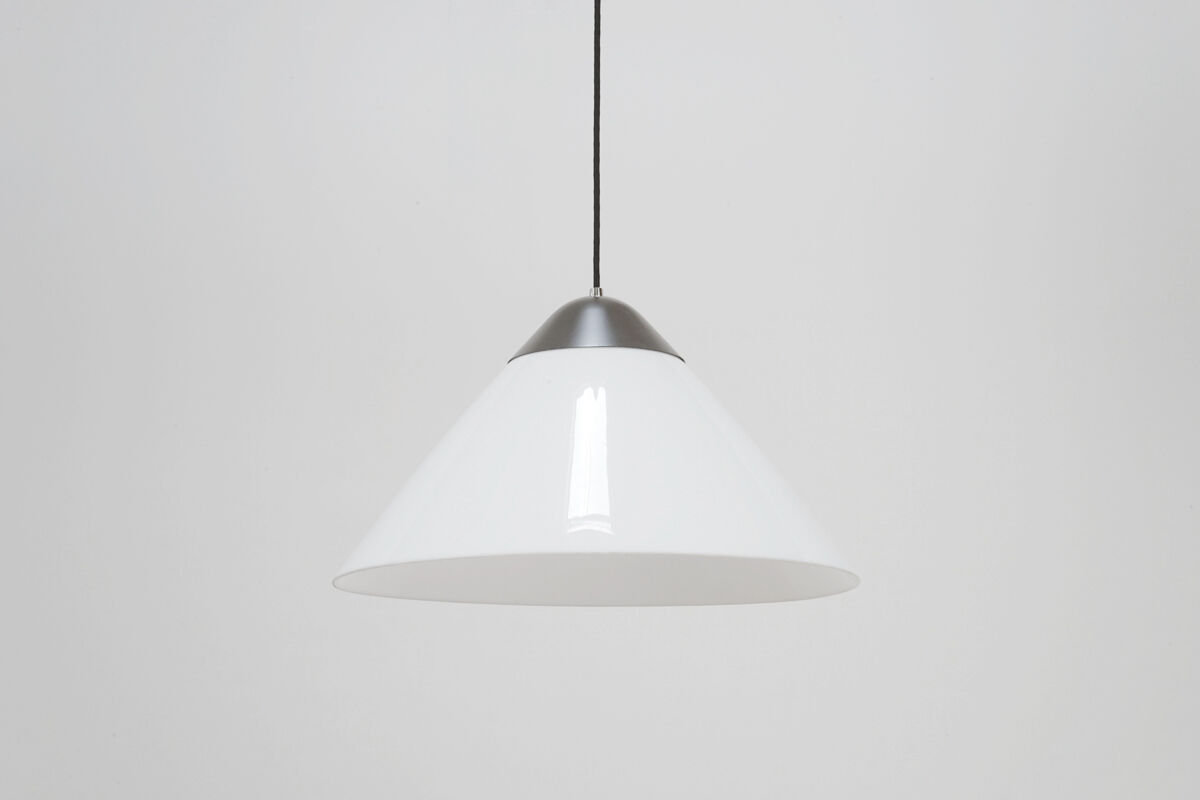 Vintage Opala ceiling light by Hans Wegner for Louis Poulsen
