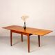 Dining table Svend Aaage Madsen in vintage teak, mid-century Danish from the 1960s.