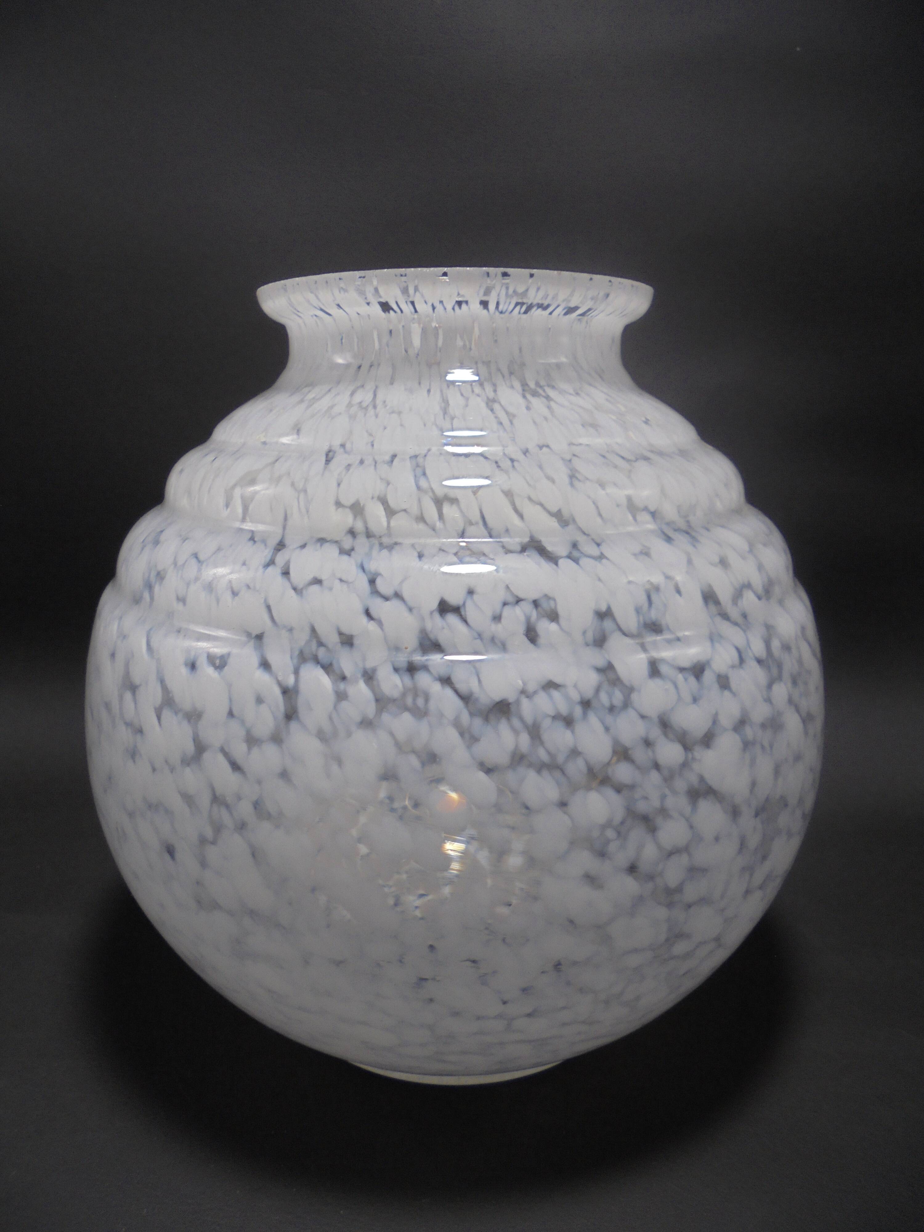 Clichy glass vase