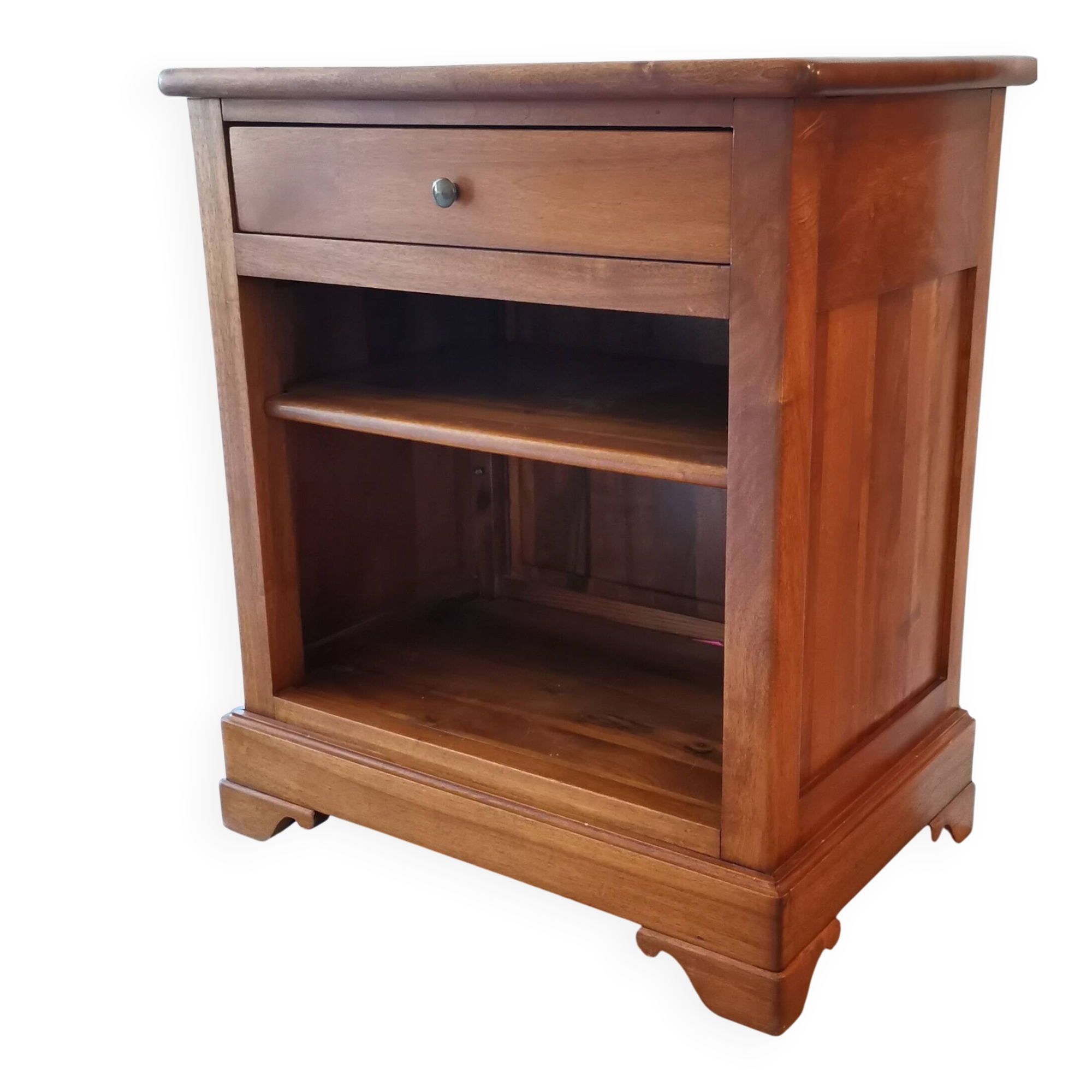 Solid walnut TV cabinet