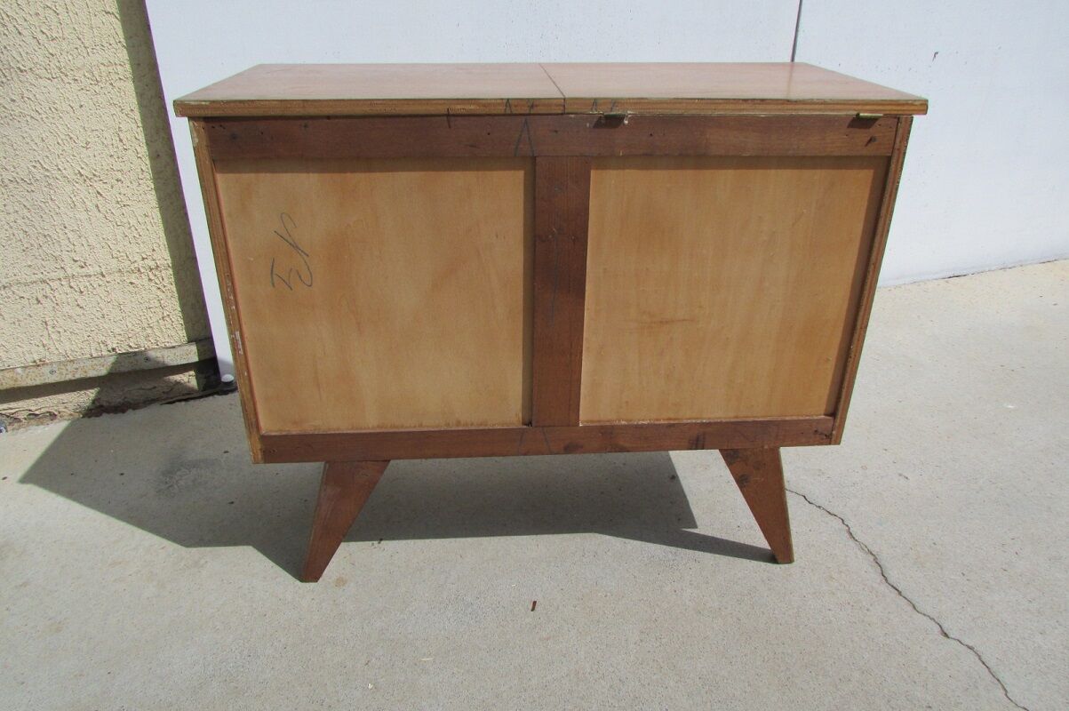 Vintage chest of drawers, oak dressing table, from the 50s-60s