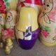 Set of 12 Russian nesting dolls - vintage