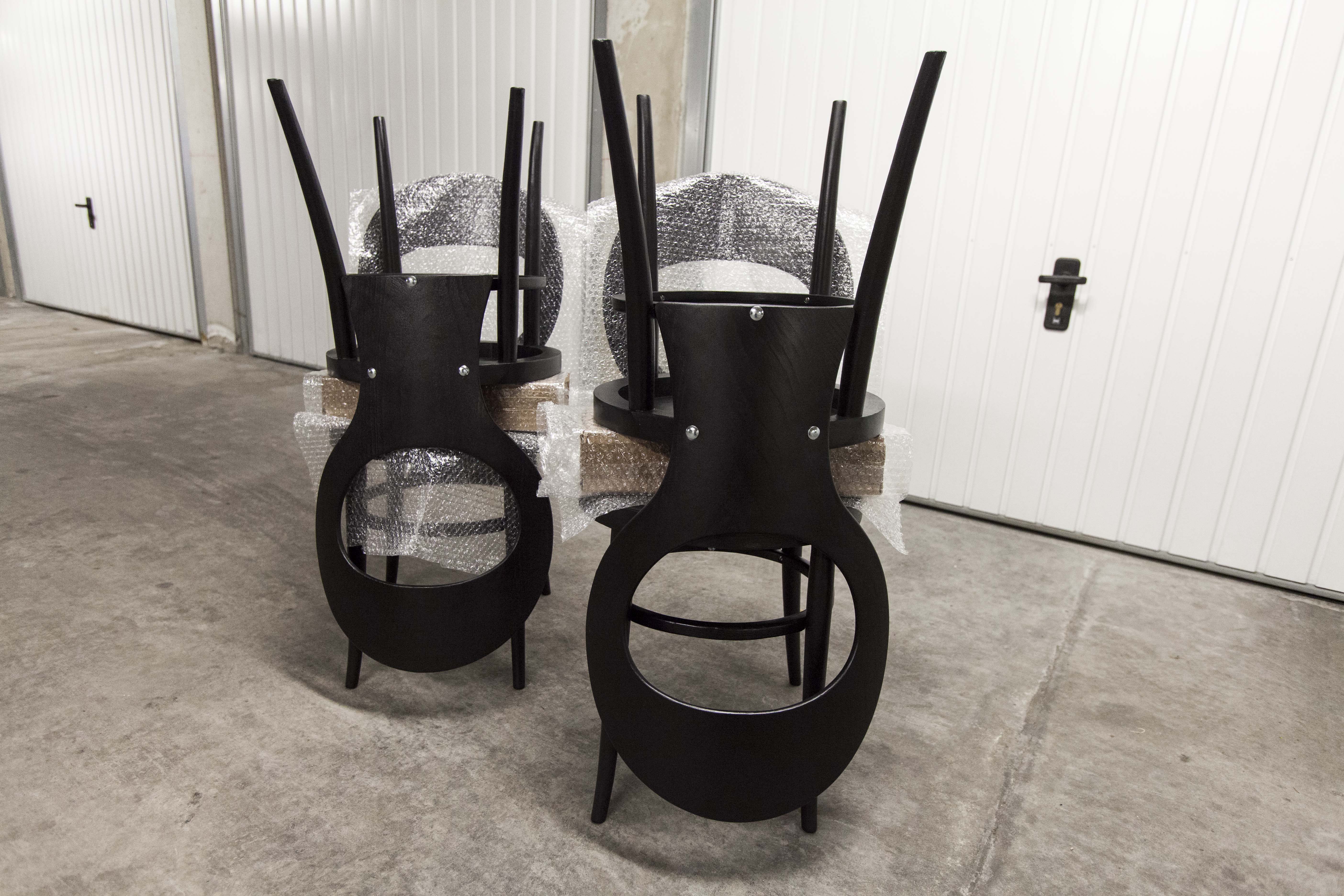 4 restored Baumann Seagull chairs