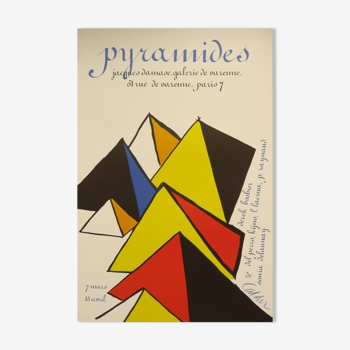 Original poster by Alexander Calder - 1980