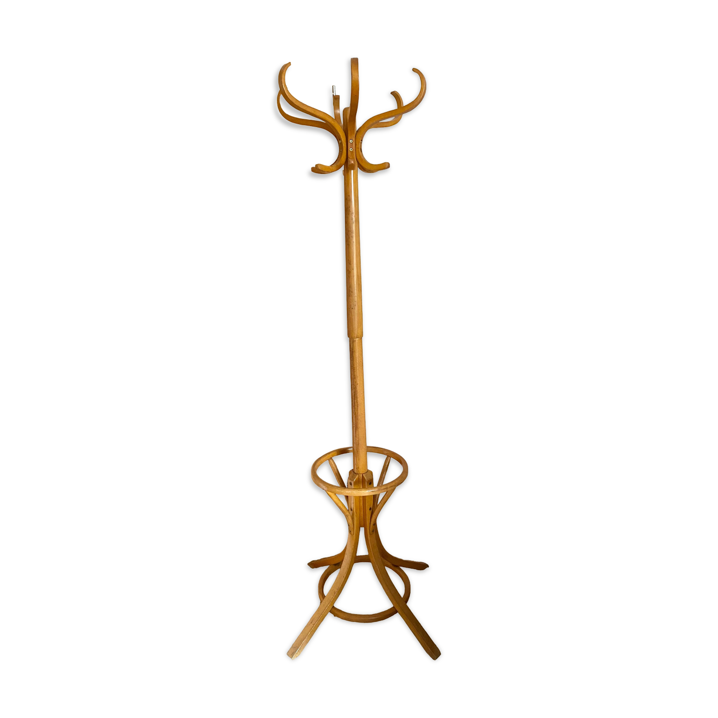 Vintage parrot coat rack