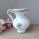 Pichet Cruche Carafe Faïencerie Moustiers Signed Lallier Vintage