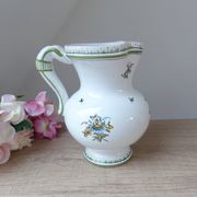 Pichet Cruche Carafe Faïencerie Moustiers Signed Lallier Vintage