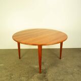 Coffee table, solid teak, vintage from the 60s
