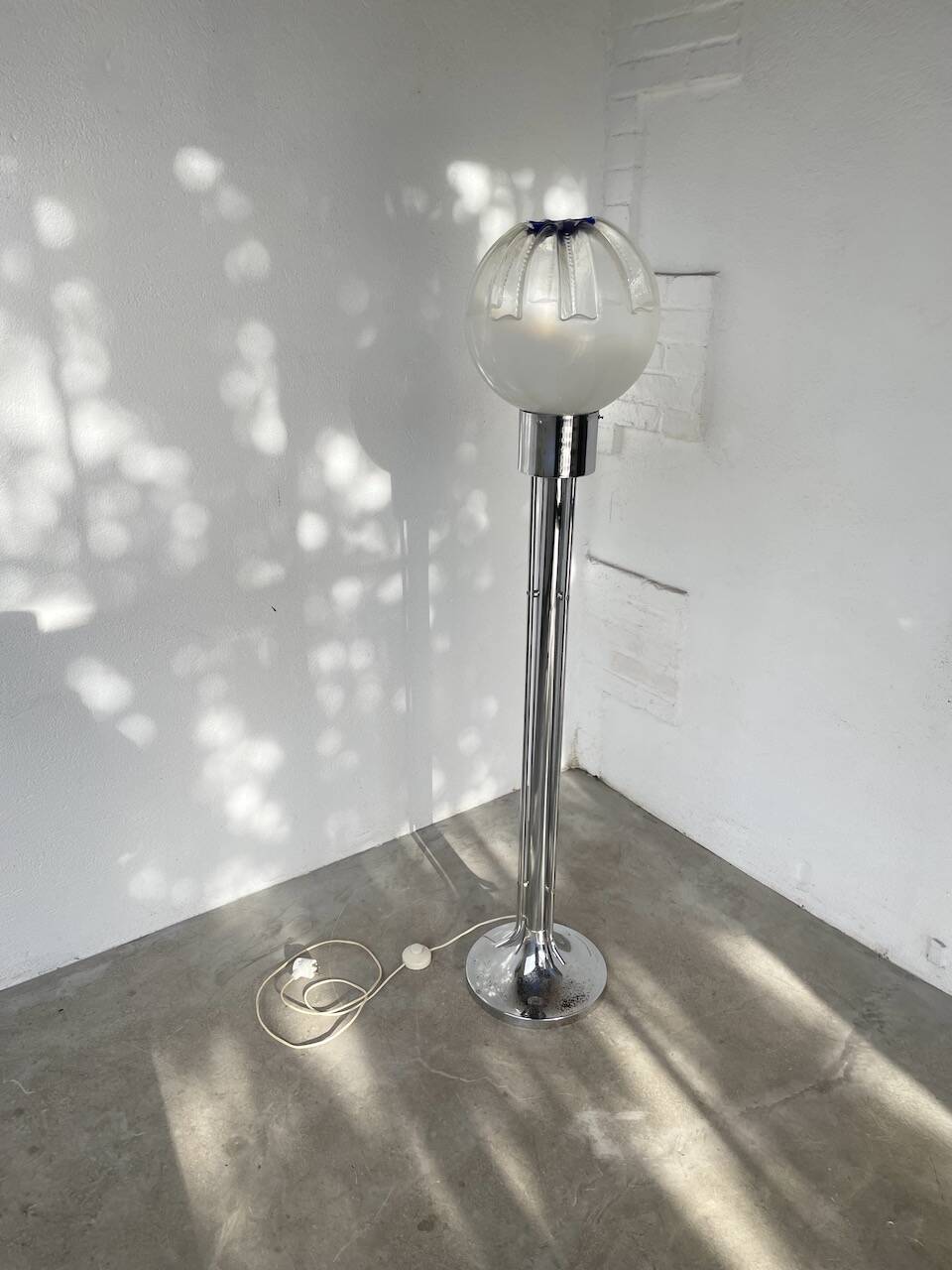 Mazzega floor lamp 1970 Murano glass