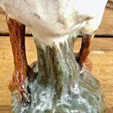 Terracotta hen Bavent XIX sulphide eyes