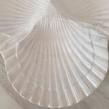 Caugant style 3 shell appetizer dish in Portuguese ceramic