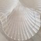 Caugant style 3 shell appetizer dish in Portuguese ceramic