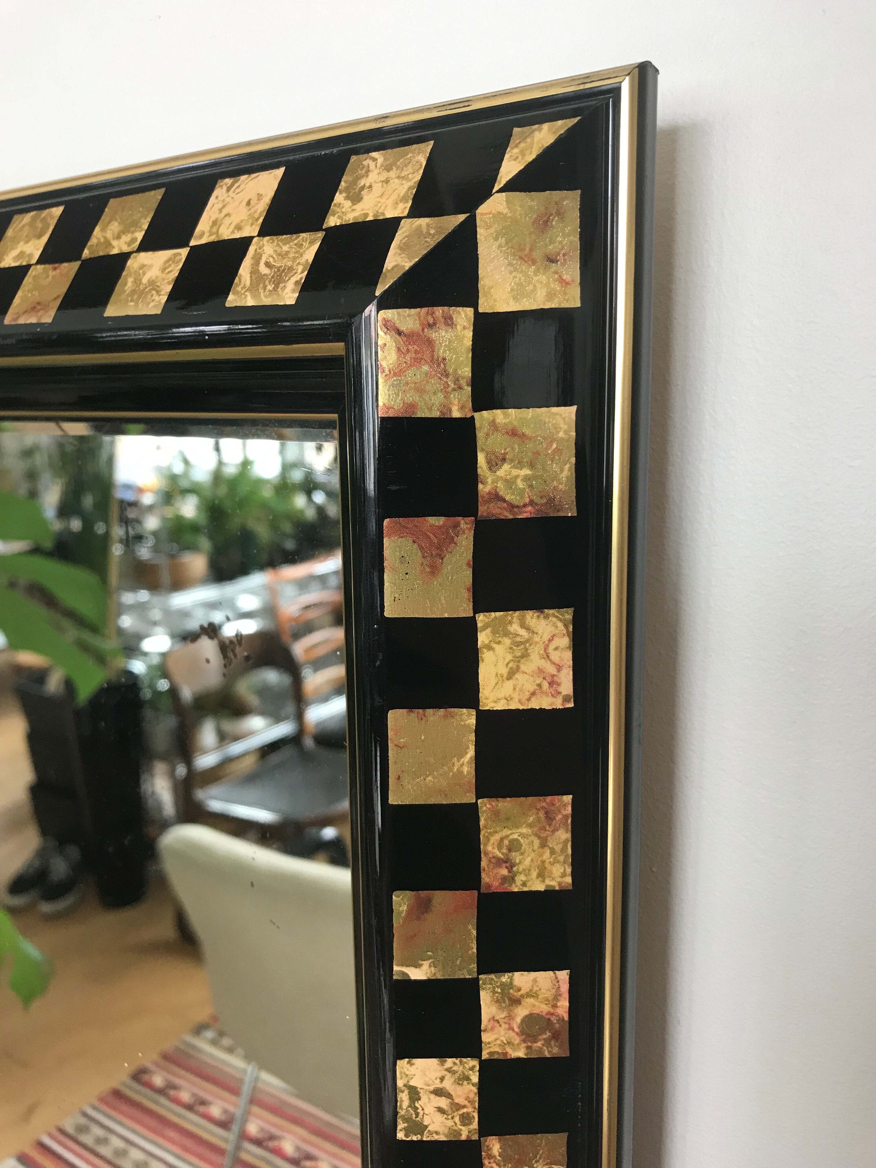 Mirror checkerboard 70 x 52 cm