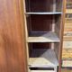 Vintage sliding door wardrobe with mirror - 1970s