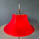 Red floor lamp Willem Hagoort