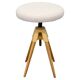 Mid-century swivel piano stool, Czechoslovakia, 1970s