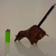 Mahogany Bull Pen Holder, Denmark, 1960s