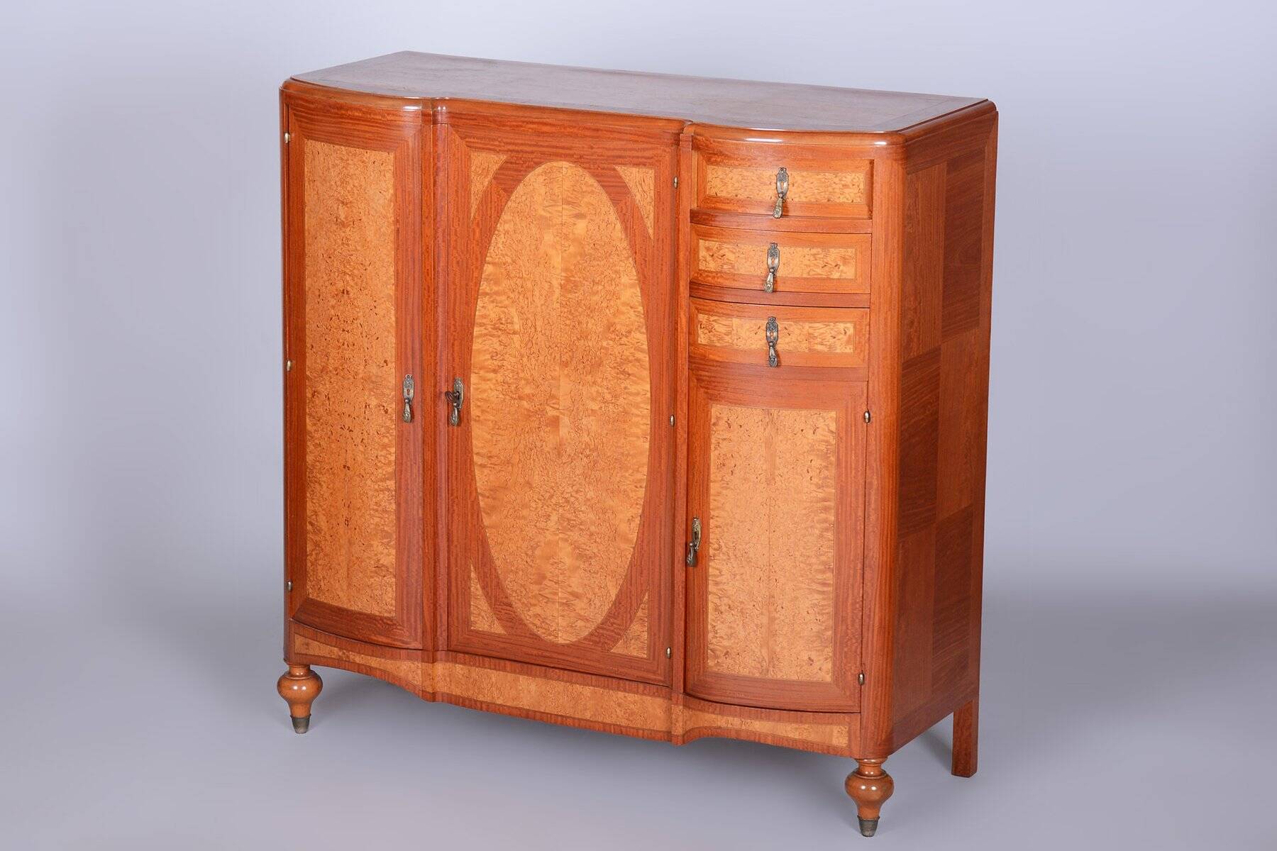Art Deco Bedroom Suite from Louis Majorelle, Fance, 1930s, Set of 8