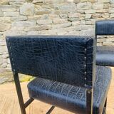 Ensemble de 4 chauffeuses modernistes