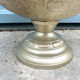 French Floral Champagne Cooler Vasque on Pedestal Stand