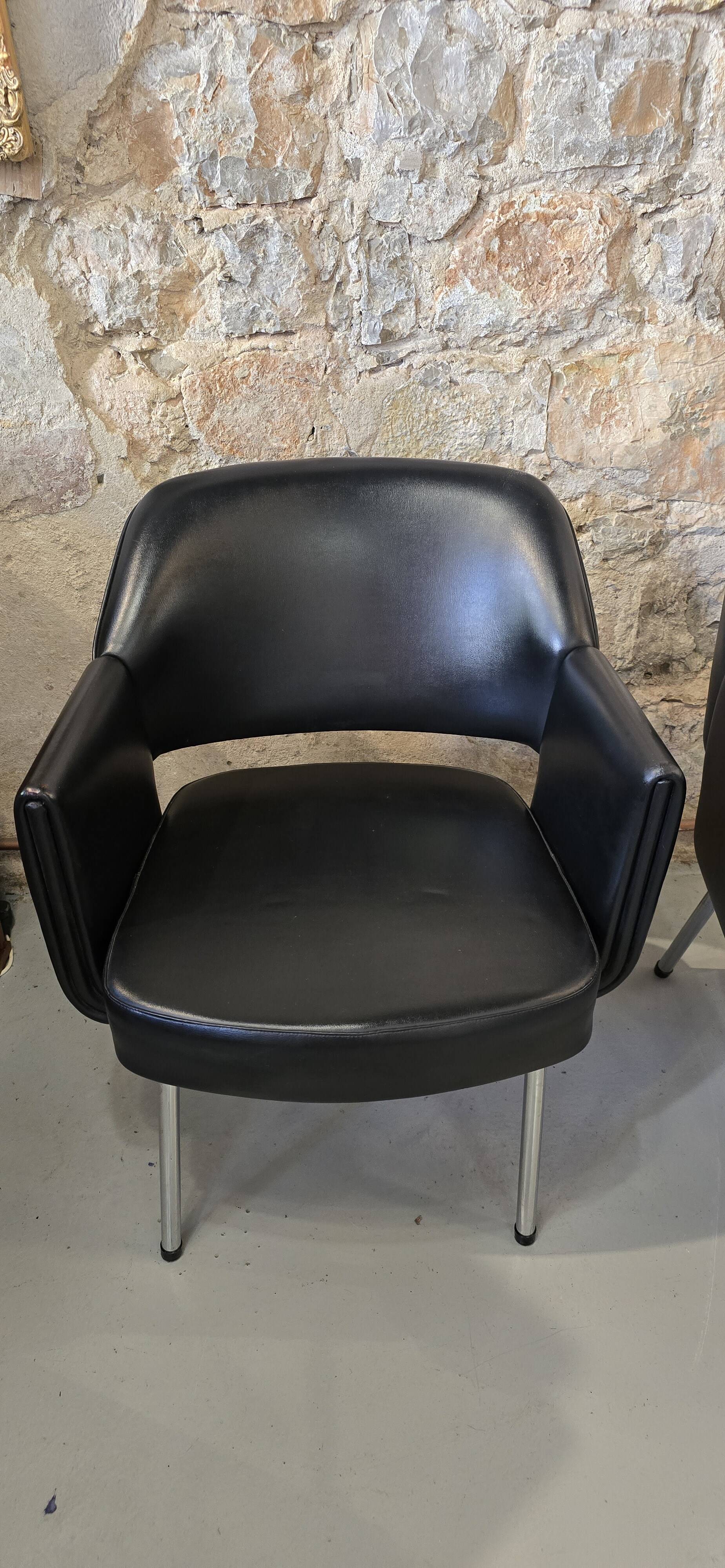 Set of 2 Deauville armchairs designed by Marc and Pierre Simon for AIRBORNE