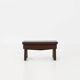 Rustic Wooden Stool with Exceptional Patina, Belgium 1880s