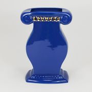 Heide Warlamis Vase Postmodern Grand Design Memphis, Vienna Collection, 1980s