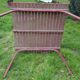 Table de jardin vintage 1950