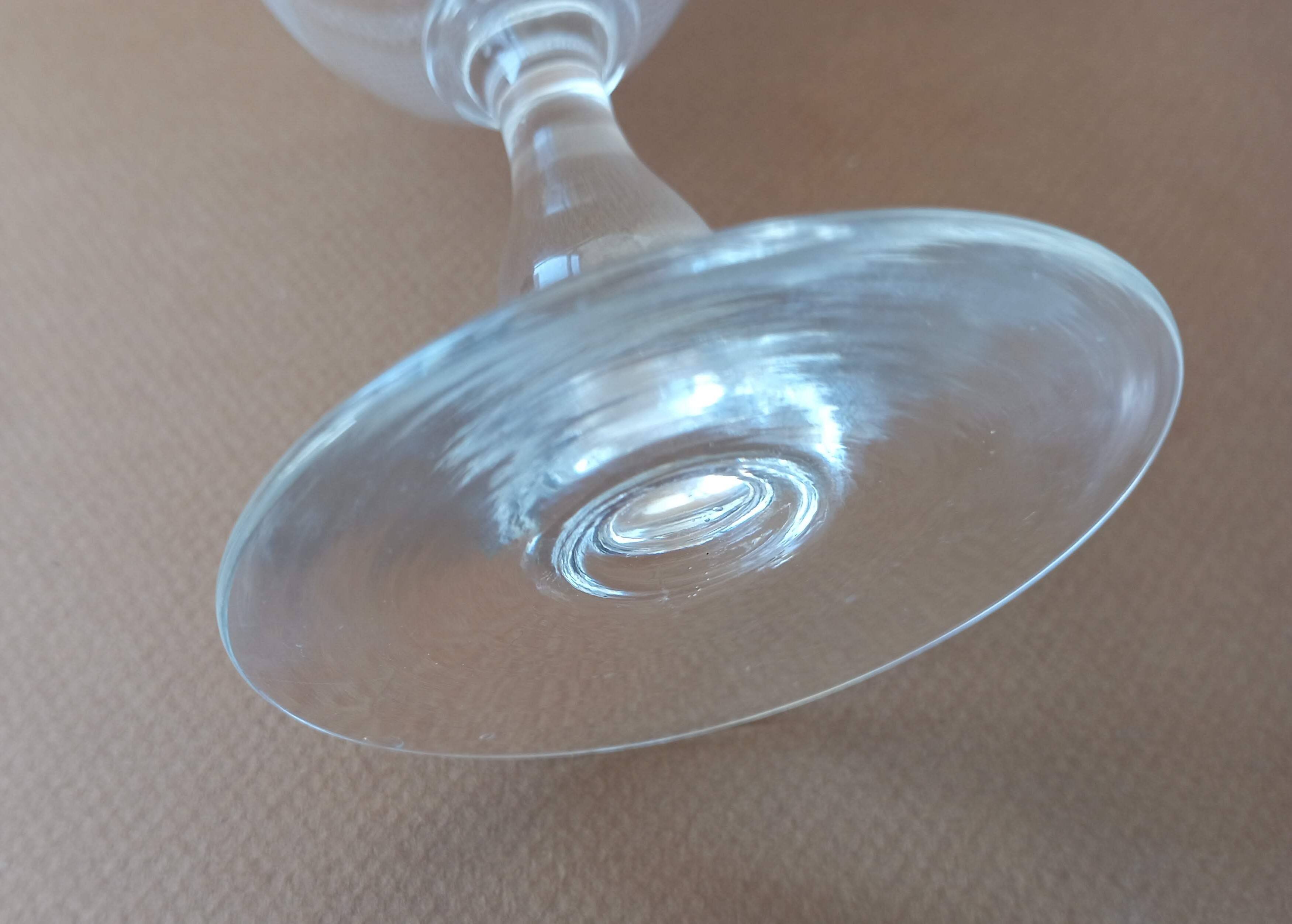 Crystal water glass by Baccarat? Early 20th century.