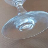 Crystal water glass by Baccarat? Early 20th century.