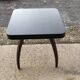 H259 coffee table by Jindrich Halabala in brown and white beech, 1930s design.