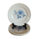 4 dessert plates Digoin Sarreguemines vintage