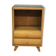 Chevet scandinave en bois blond & pieds compas