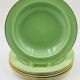 Set of 6 Keralux Boch deep plates