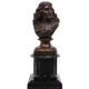 Bronze bust jacob van campen, 1595 - 1675, sculptor jacques elion 1842-1893